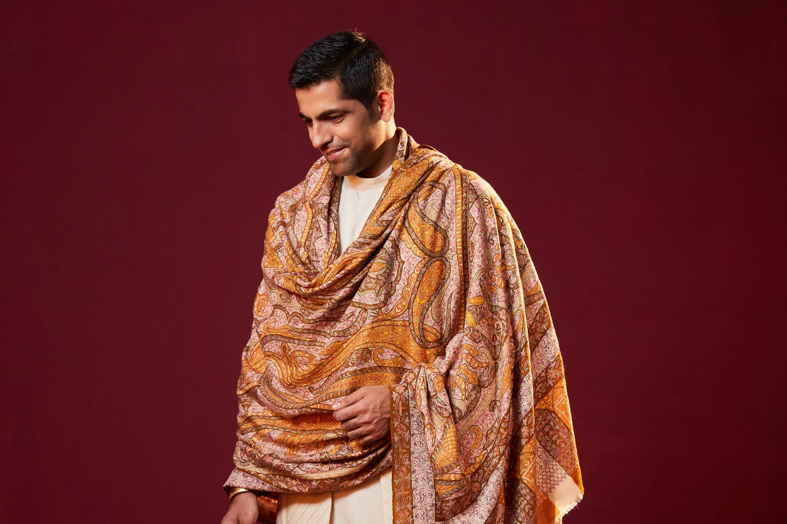 Men's shawls, stoles and mufflers!